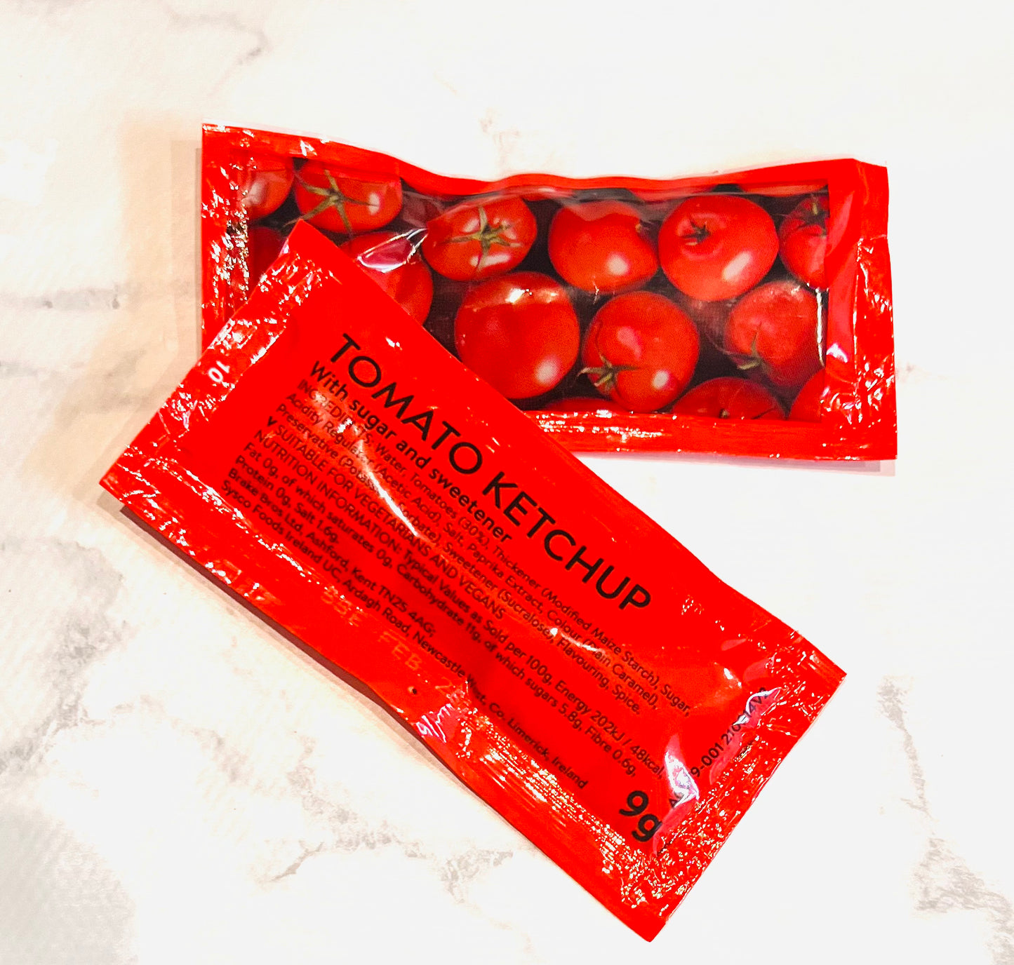 2 x Ketchup Sachet - Benvindo